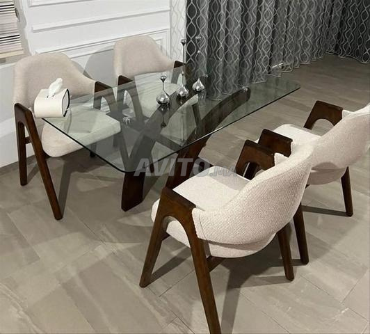 Table en verre trempé - 2