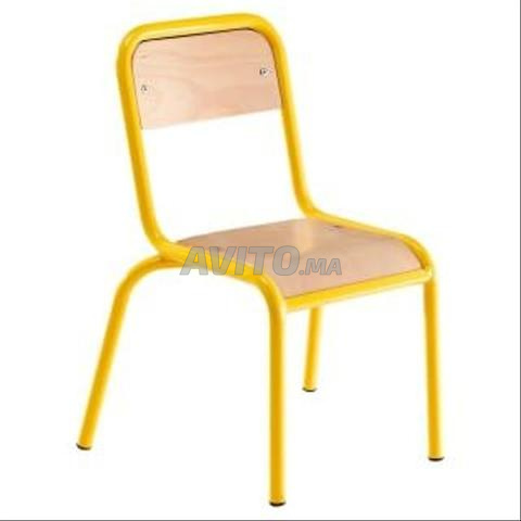 Chaise Scolaire Empilable – Robuste & Ergonomique - 2