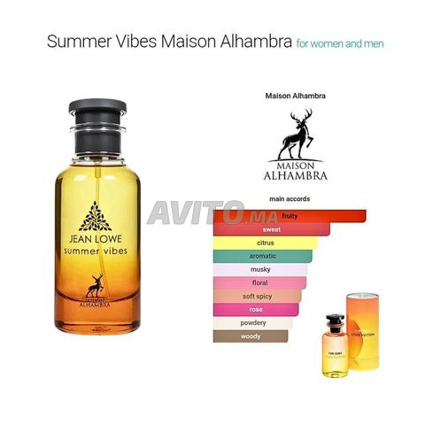 Jean Lowe Summer Vibes 100ml Maison Alhambra - 2