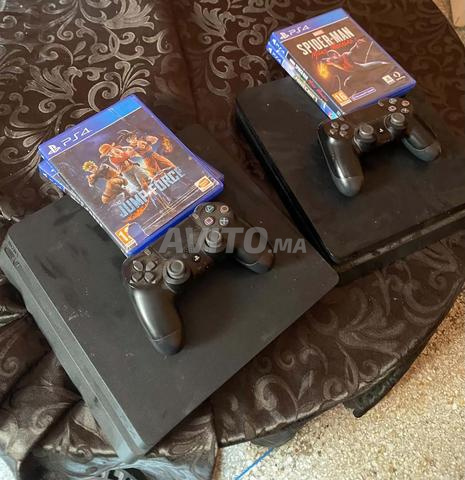 2 بلاي ستيشن 4 سليم متوفرة أونلاين بحالة جيدة جداً
