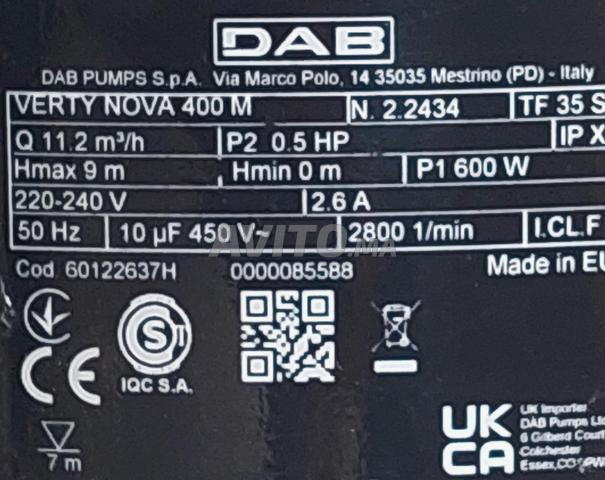 pompe immergée DAB Verty Nova 400 - 2