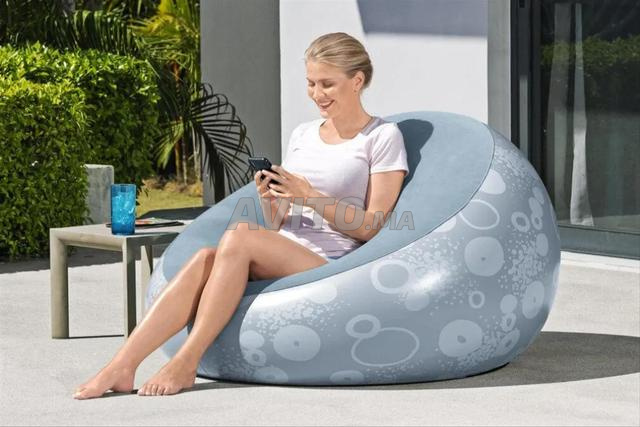 Fauteuil pouf gonflable - 2