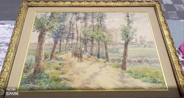 3 لوحات أصلية سنة 1891 - 2