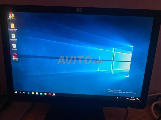 PC HP Pro 3400 et Écran HP 19 500GB 4GB