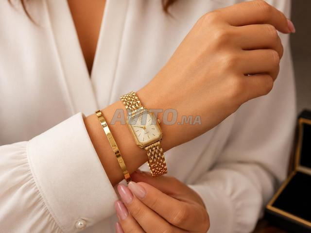 Montre Quartz avec deux styles plus bracelets - 2