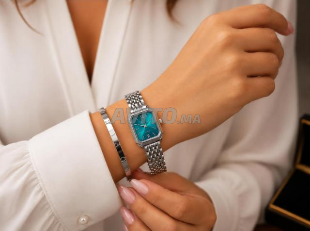 Montre Quartz avec deux styles plus bracelets