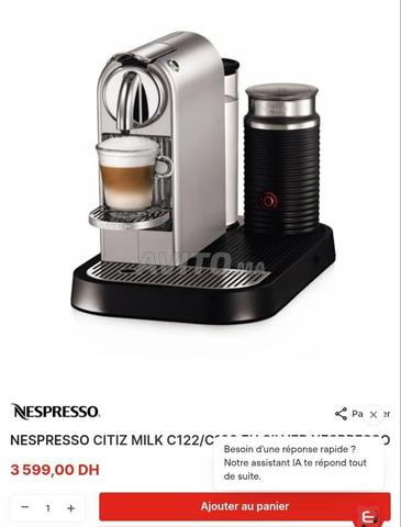 Machine à café Nespresso Citiz & Milk - 2