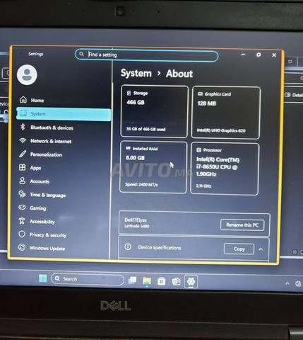 Dell Latitude i7 8ème Gén 8Go RAM 500Go HDD - 2