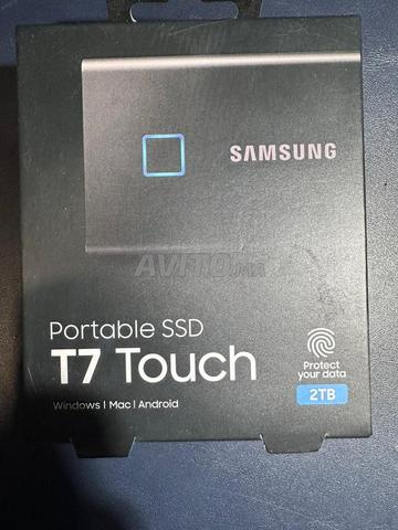 قرص صلب خارجي 2 تيرابايت SSD سامسونج T7 تاتش