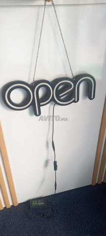 Panneau LED "Open" - 2