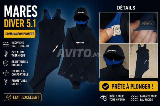 بدلة سباحة وغوص Mares Diver 5.1