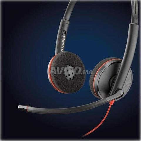 Casque Micro Poly Blackwire 3220 USB-C — Neuf - 2