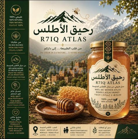 عسل متعدد الأزهار من الأطلس المتوسط 120 درهم/كجم