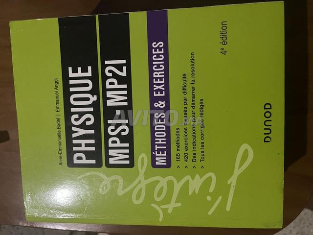 Livres prépa Mpsi Mp - 2
