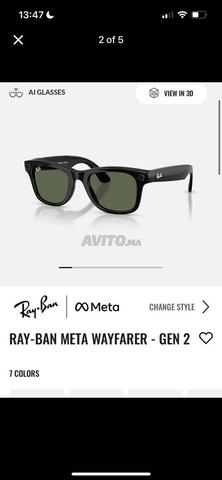Ray-Ban Meta 2ème génération (jamais activé) - 2