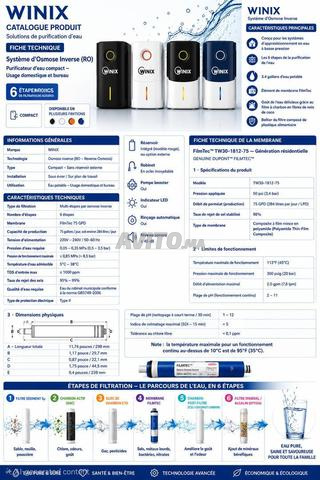WINIX – Osmoseur Compact 6 Étapes