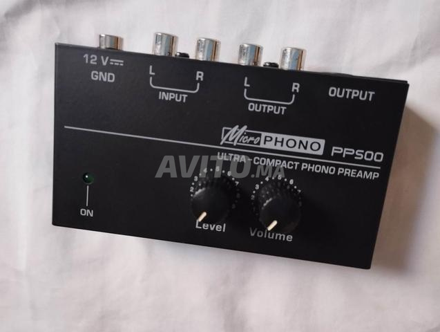 مضخم صوت مسبق مشغل الأسطوانات - PP500