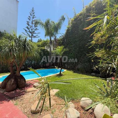 127618-Villa à louer à 45000DH à Ain Diab Extensio - 2