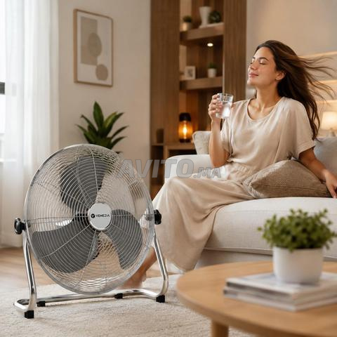 Ventilateur Venezia KV-1600 16 pouces, Silencieux, Métal