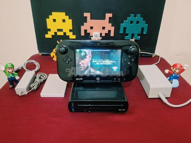 Nintendo Wii U Noire Flashée DD 500G 100 jeux