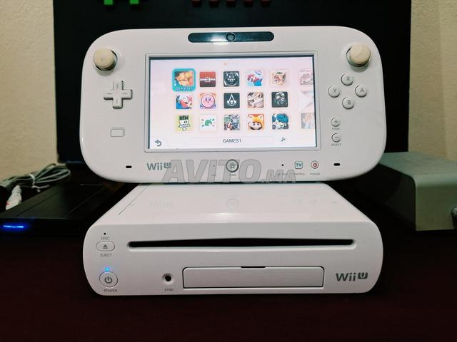 Nintendo Wii U blanche Flachée DD 320G 63 jeux - 2