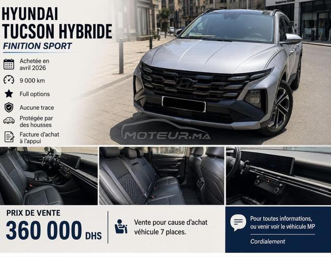 Hyundai Tucson Hybride Automatique 2026