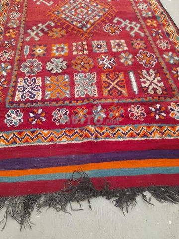 Tapis marocain ancien et vintage – pièce patrimoniale rare - 2