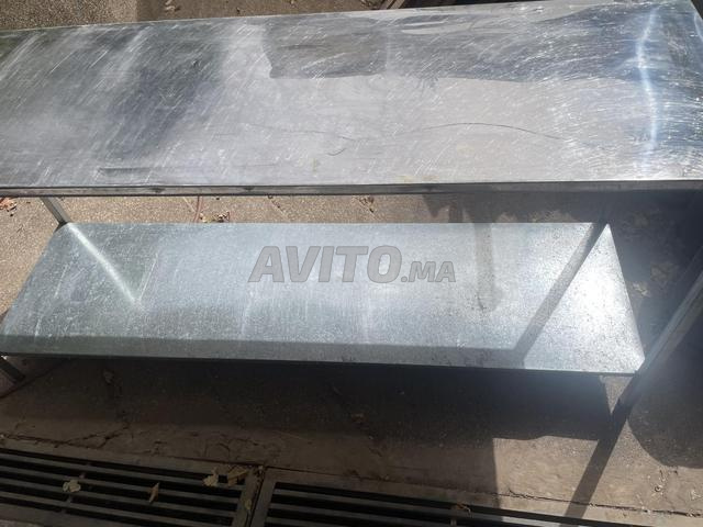 Table de travail en inox