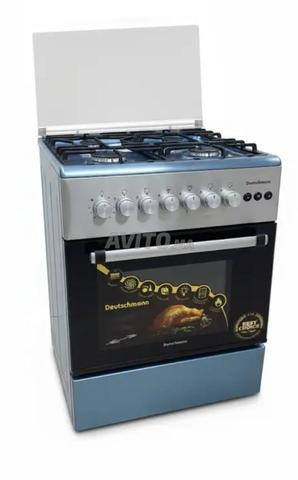 Cuisinière inox 4 feux neuve