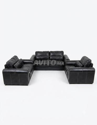 Fauteuils / Canapés / Salon en cuir à rénover