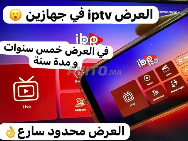 اشتراك IPTV لمدة 12 شهرًا 4K HEVC PR