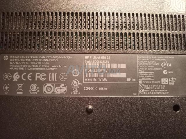 HP ProBook 650 G2 8 جيجا رام SSD - 2