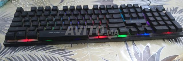 لوحة مفاتيح وماوس للألعاب بإضاءة RGB - 2