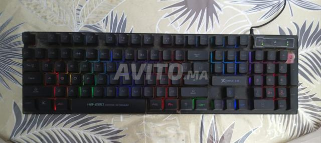 Clavier Gaming RGB et Souris Gaming