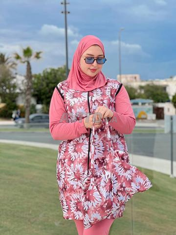 Soldes exceptionnelles sur le Burkini Royal pour Hijab 4 pièces 🚚