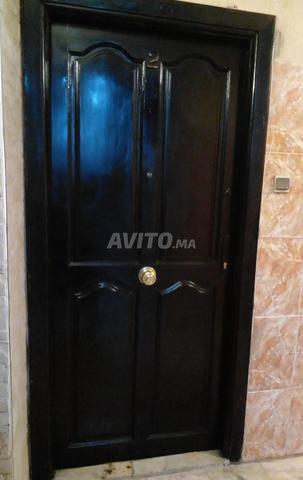 Porte bois noir