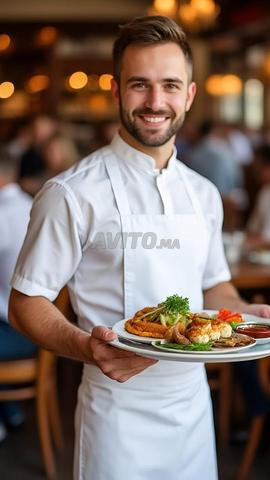 Je cherche une opportunité de travail comme serveur dans un restaurant