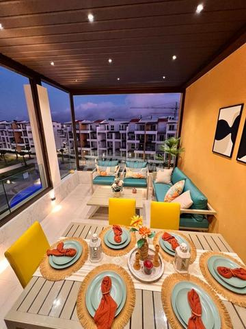 Appartement de luxe avec vue sur piscine