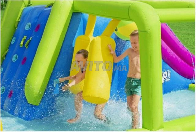 Parcours Aquatique Gonflable Géant 710x310x265CM - 2