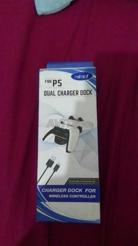 Chargeur double PS5 - 2
