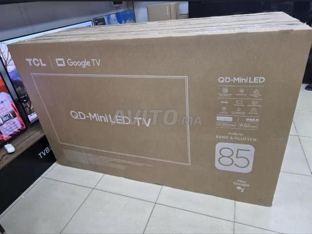 تلفزيون TCL QLED 85 بوصة 4K Google TV 85P8L