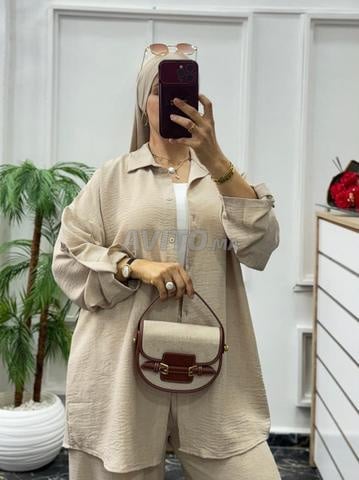 طقم كاجوال فضفاض - 2