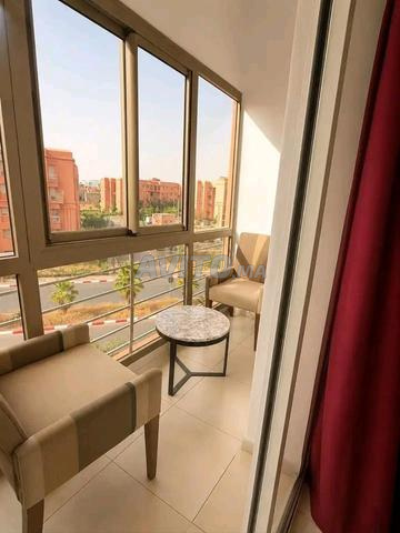 Appartement au premier étage à louer à la journée Guéliz