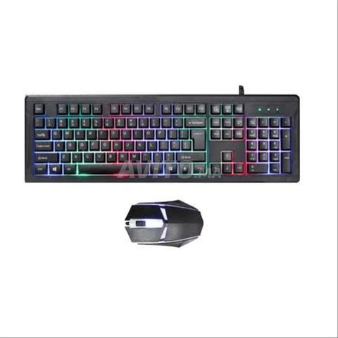 Clavier et Souris Gaming RGB JEDel GK105 - 2