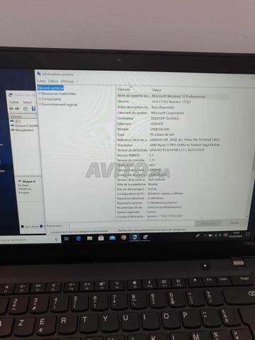 Lenovo T495s AMD Ryzen 5pro 3500U 8Go 256SSD - 2