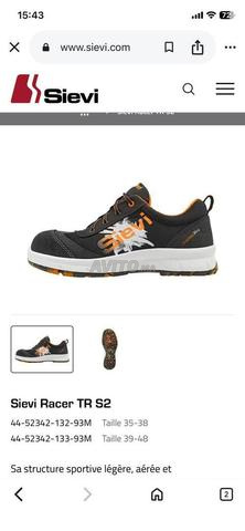 Chaussure de travail de sécurité Sievi Racer