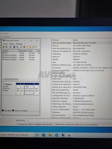Lenovo ThinkPad E15 G1 i5 10210U 16Go 512 SSD - 2