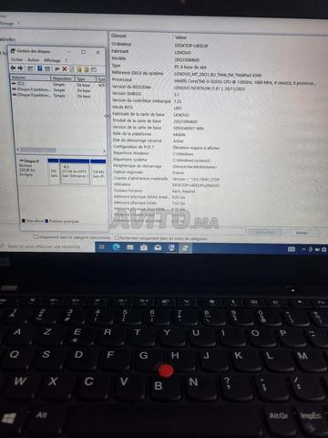 LENOVO ThinkPad X390 i5 8265U 8Go 256SSD - 2
