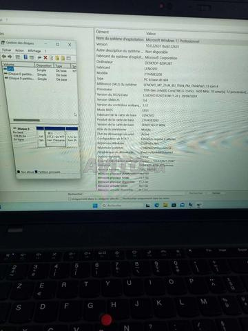 Lenovo L15 Gen 4 i5 1345U 16Go 256SSD - 2