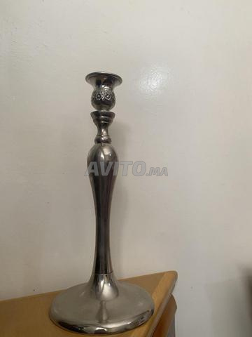 Bougeoir en argent - 2